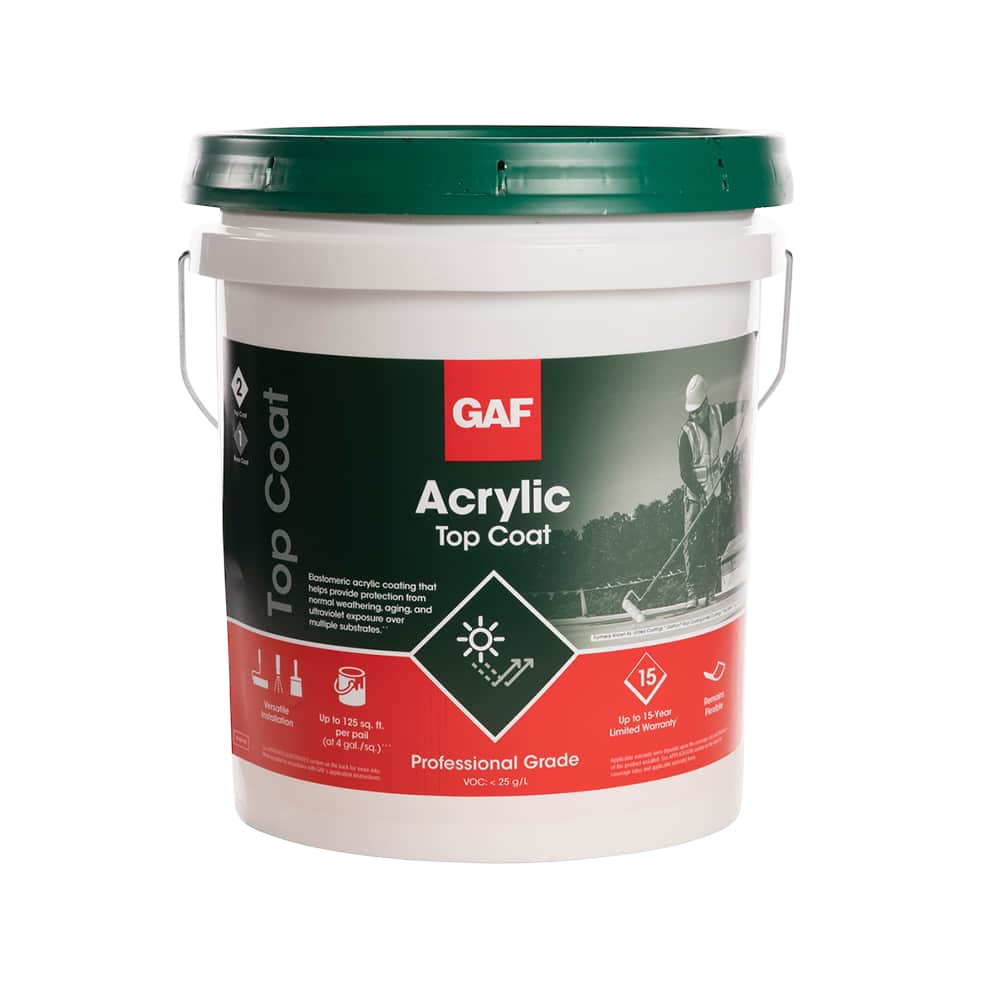 GAF ACRYLIC TOP COAT