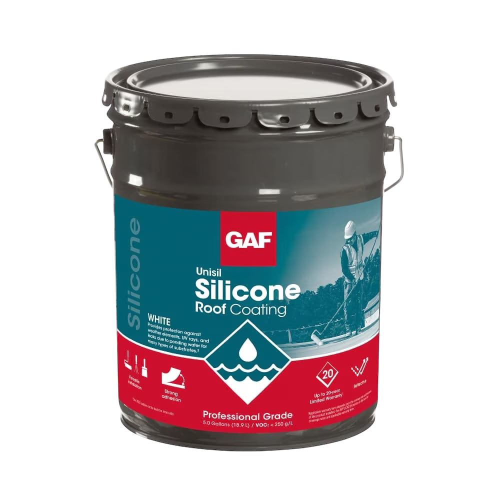 GAF Unisil Silicone Roof Coating